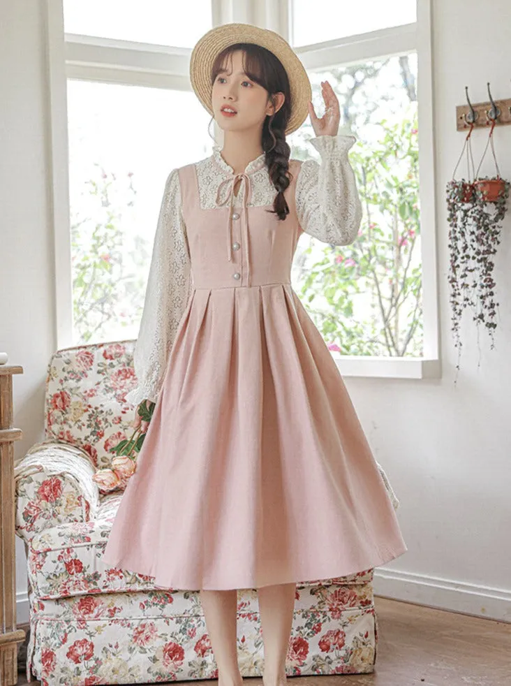 Skirt Suspender Retro Sweet