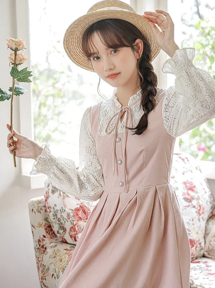 Skirt Suspender Retro Sweet