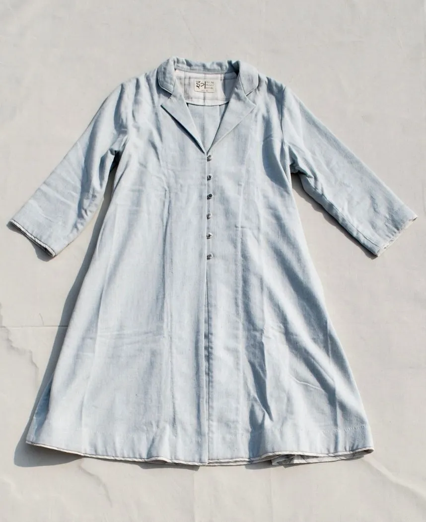 Sky Twill Overcoat