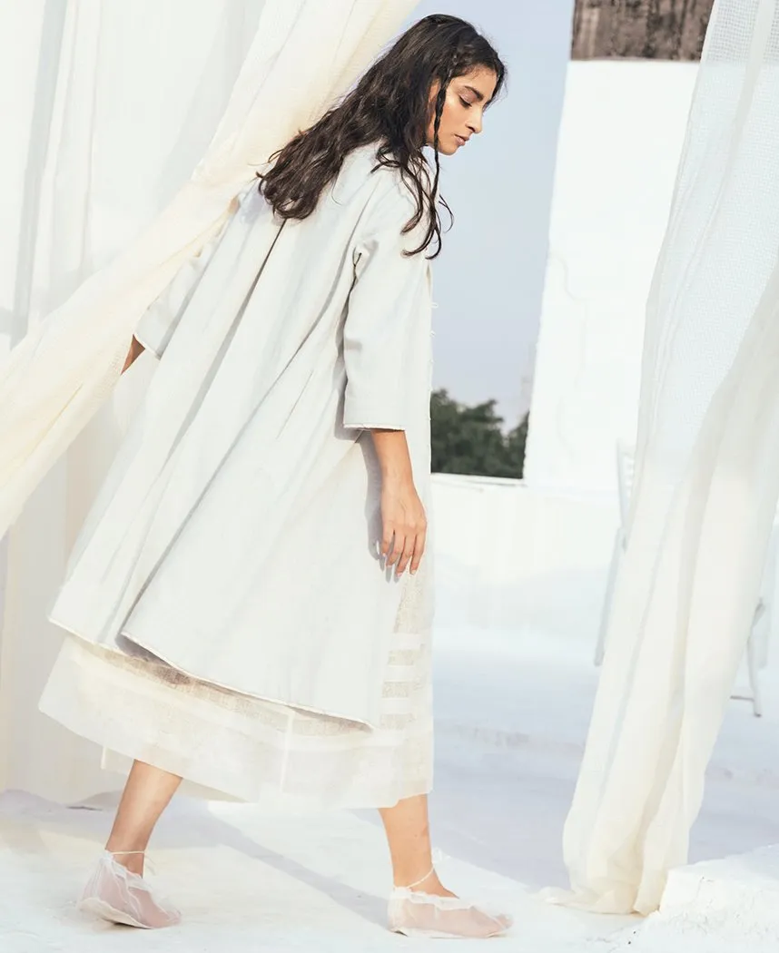 Sky Twill Overcoat