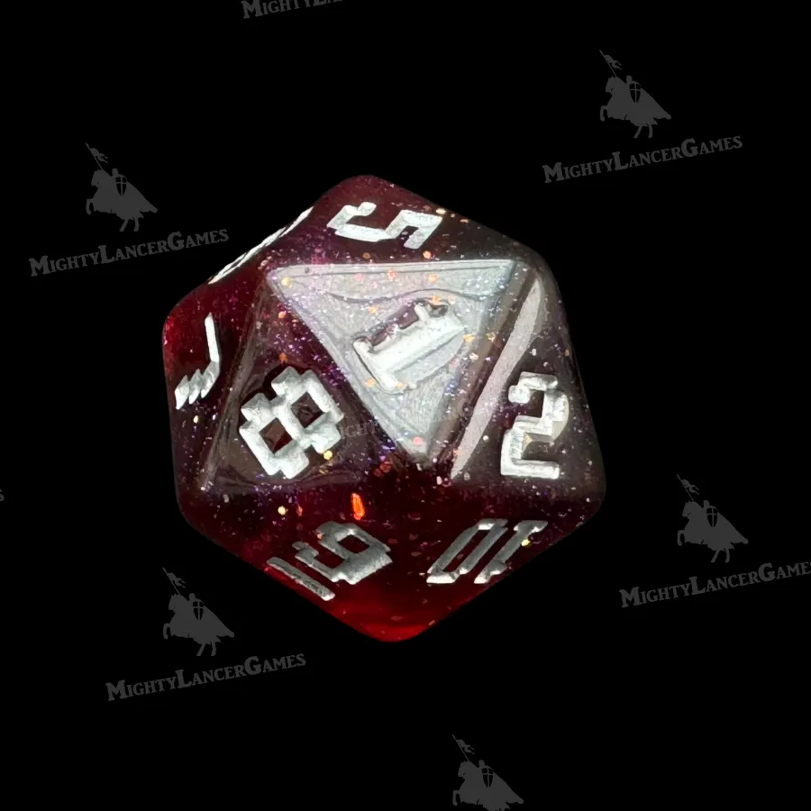 Spindown 8bit Retro D20