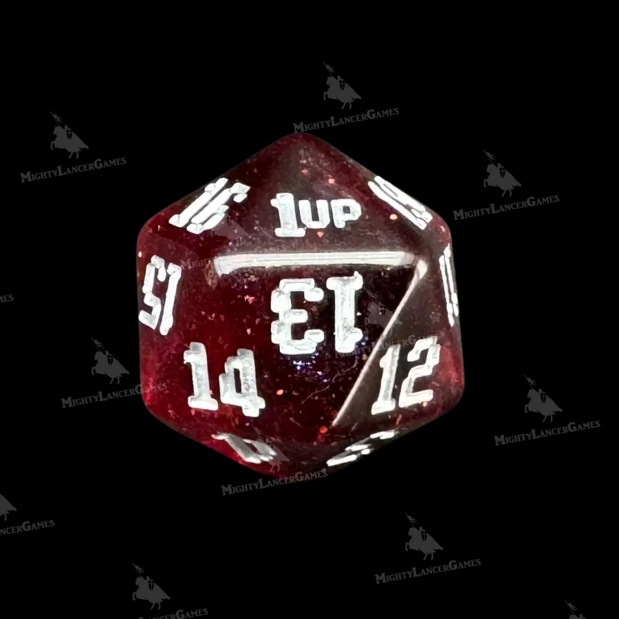 Spindown 8bit Retro D20