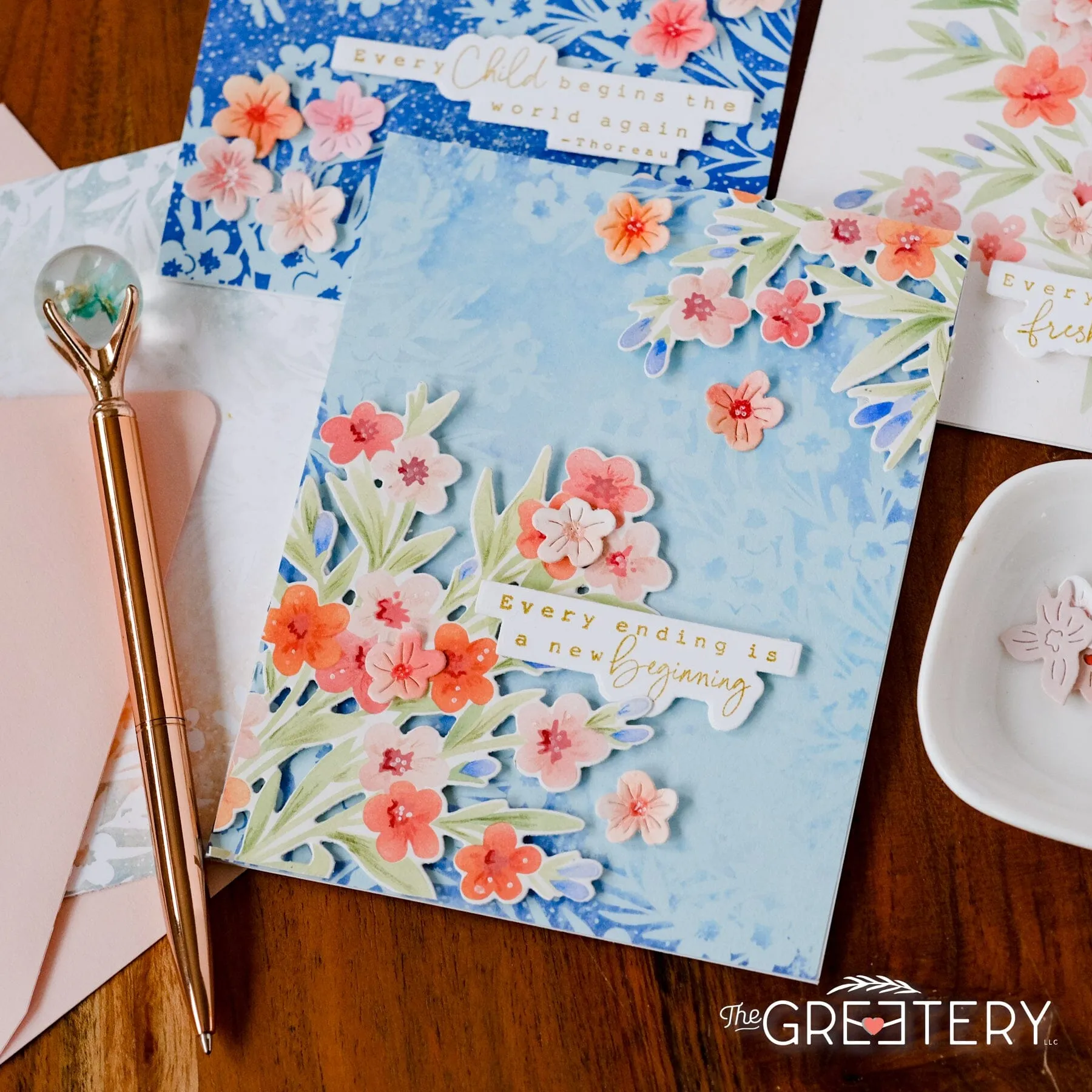 Spring Meadow Stencil