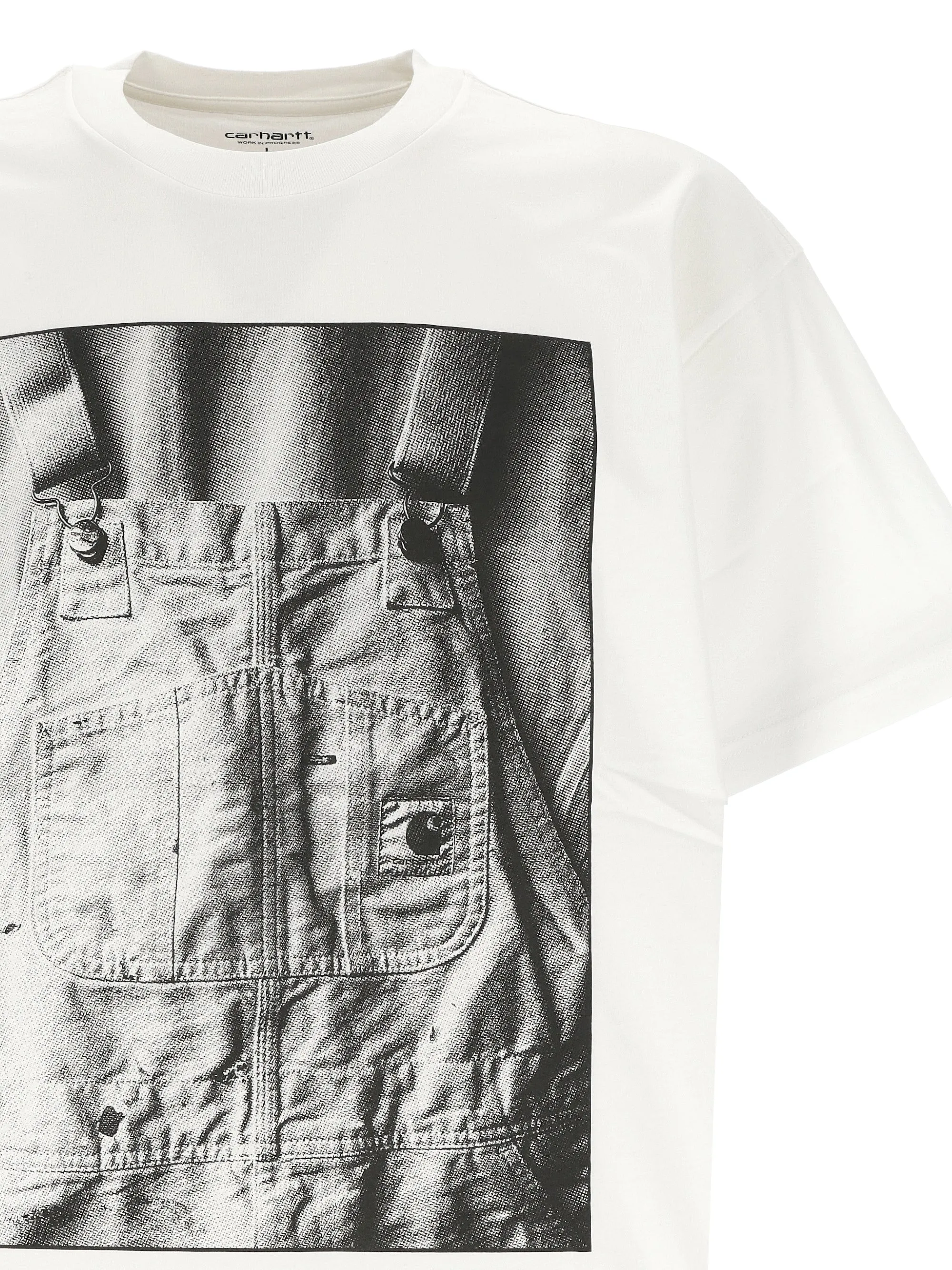 S/S Bib Overall Graphic T-Shirt