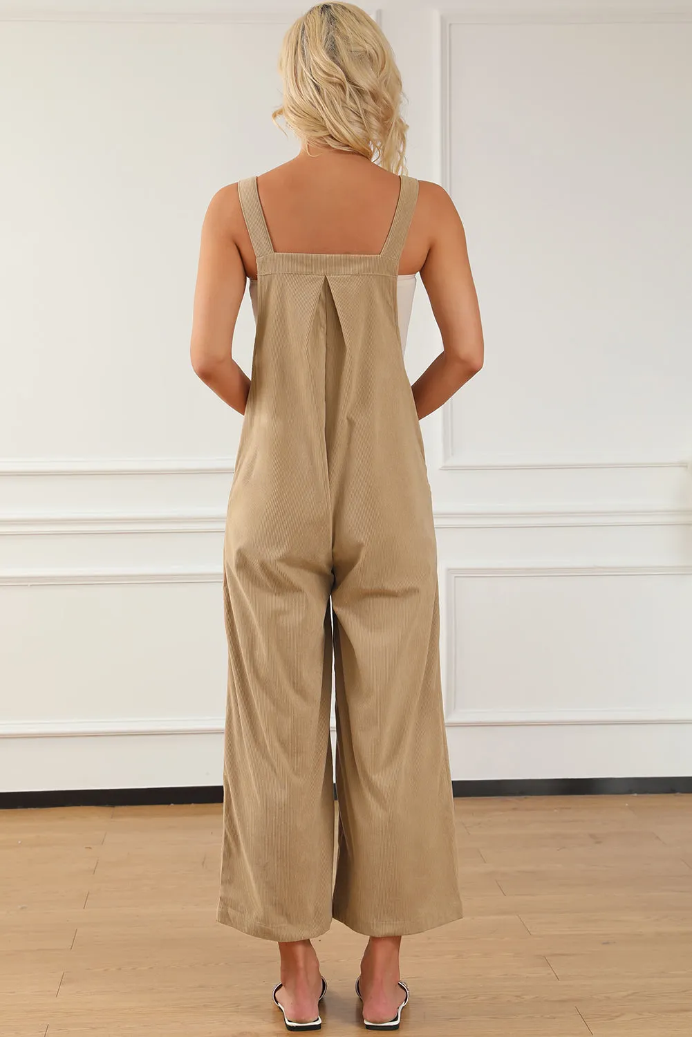 Stella Pocketed Wide Leg Overall