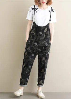 Summer large size loose thin strap pants knit casual pants long pants