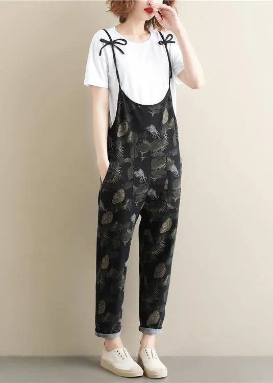 Summer large size loose thin strap pants knit casual pants long pants