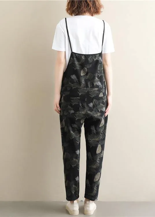 Summer large size loose thin strap pants knit casual pants long pants