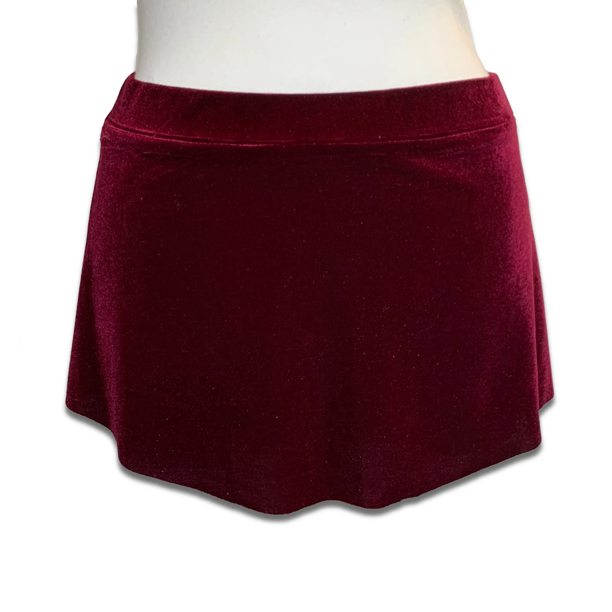 Tendu Sleek Velvet Skirt- TC1077V