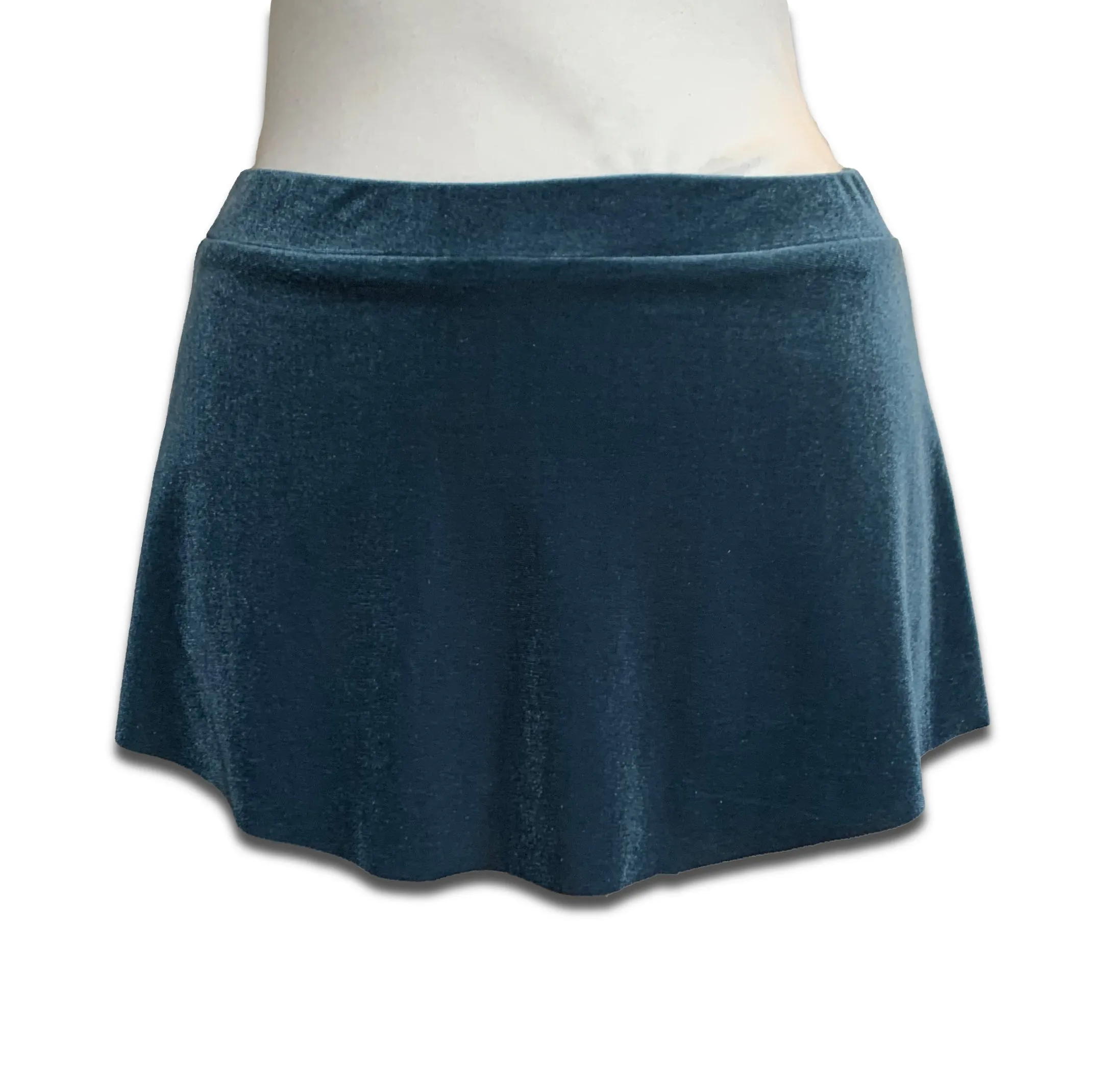 Tendu Sleek Velvet Skirt- TC1077V