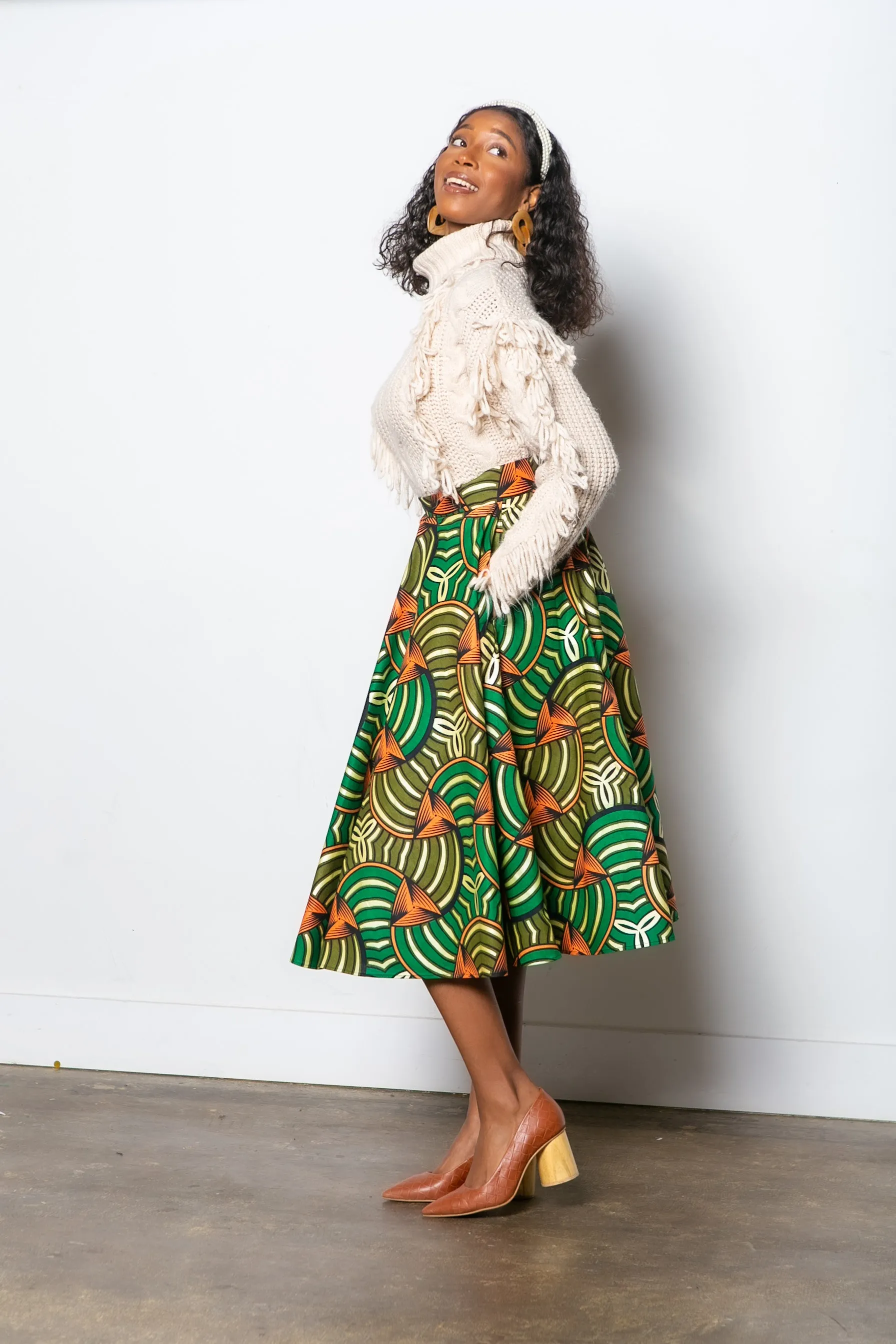 The Garden Midi in Gilded Green
