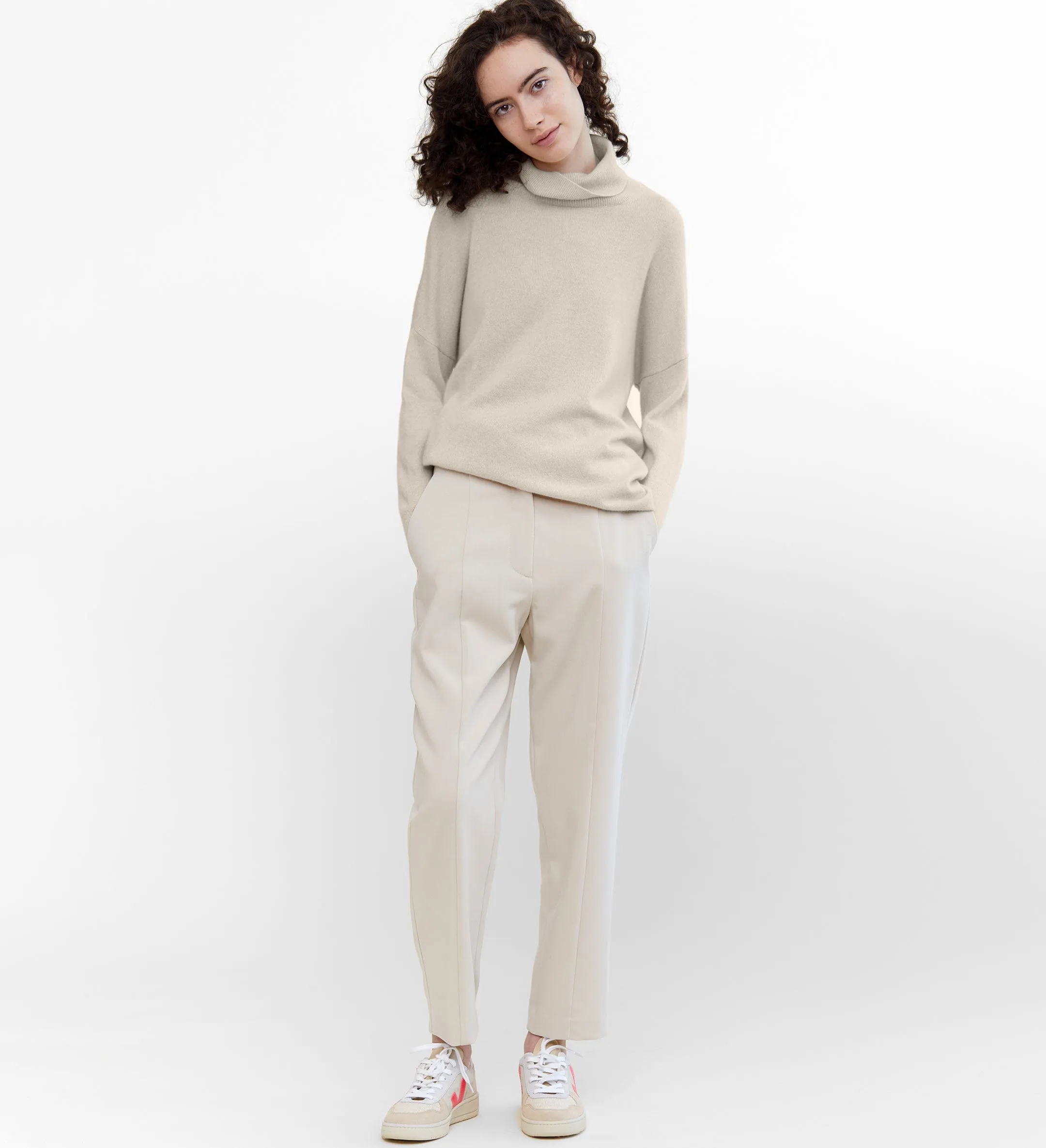 The Oversized Cashmere Turtleneck Sweater