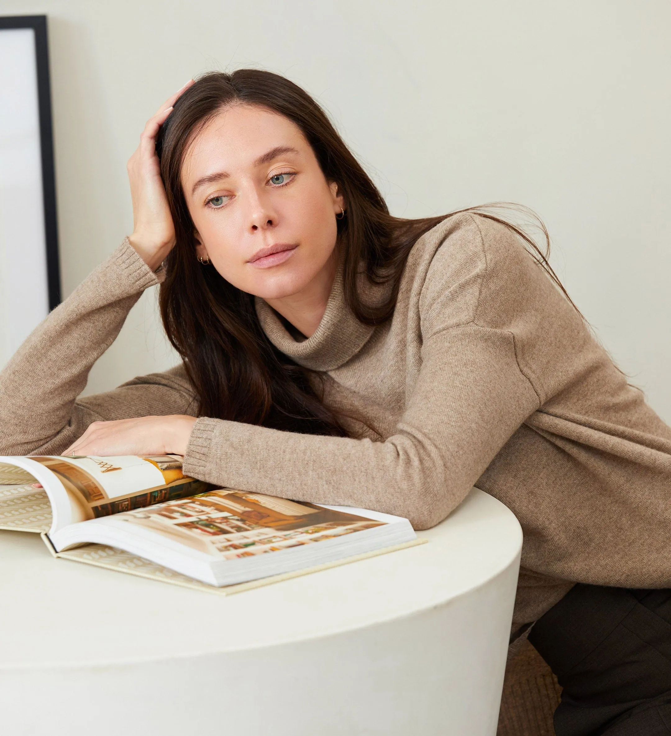 The Oversized Cashmere Turtleneck Sweater
