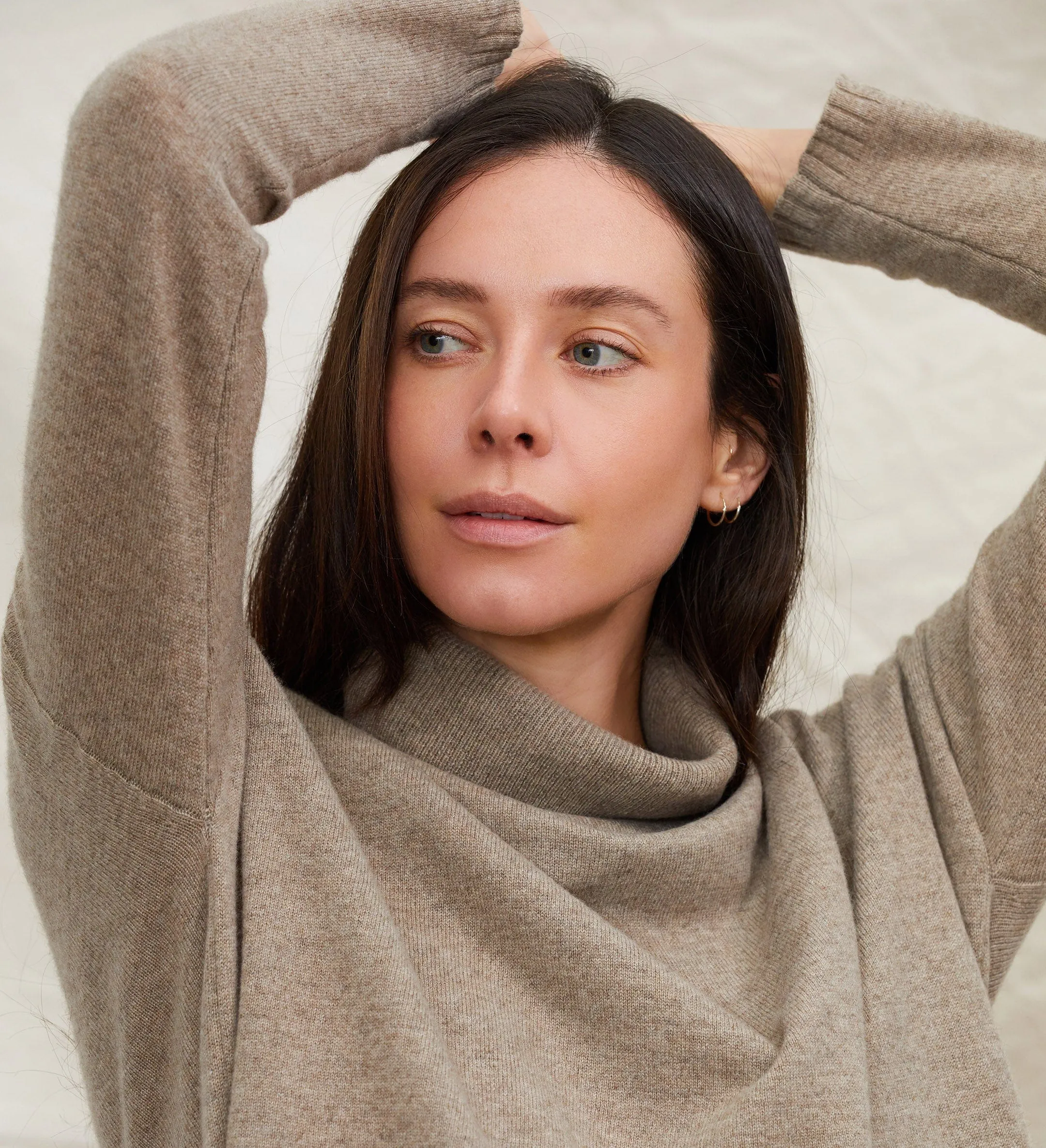 The Oversized Cashmere Turtleneck Sweater