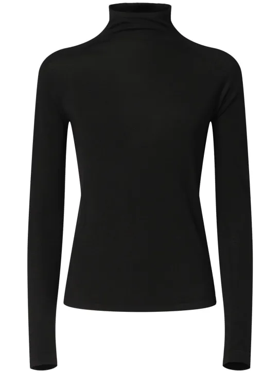 The Row   Honna knit turtleneck top 