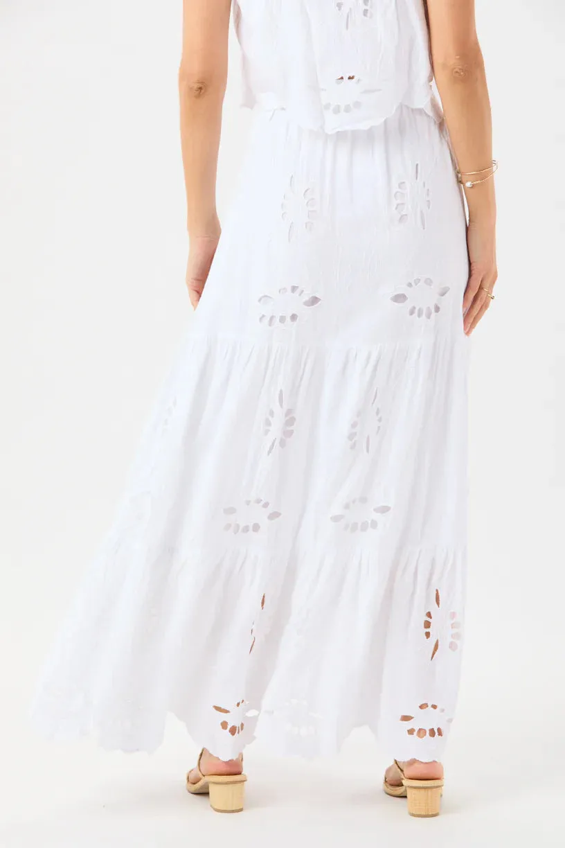 TIARE HAWAII Heliconia Skirt - White