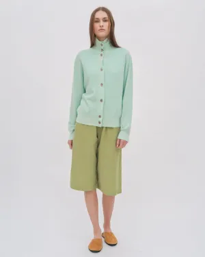 TURTLENECK CARDIGAN