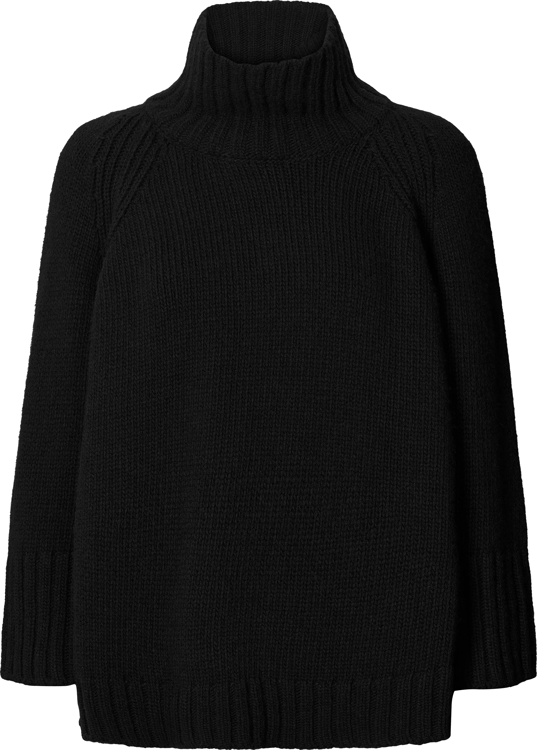 Tutte Lambswool Jumper GOTS 243975 - Black