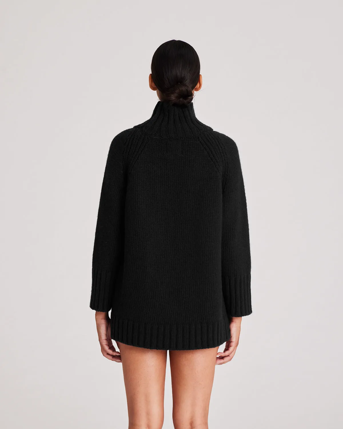 Tutte Lambswool Jumper GOTS 243975 - Black