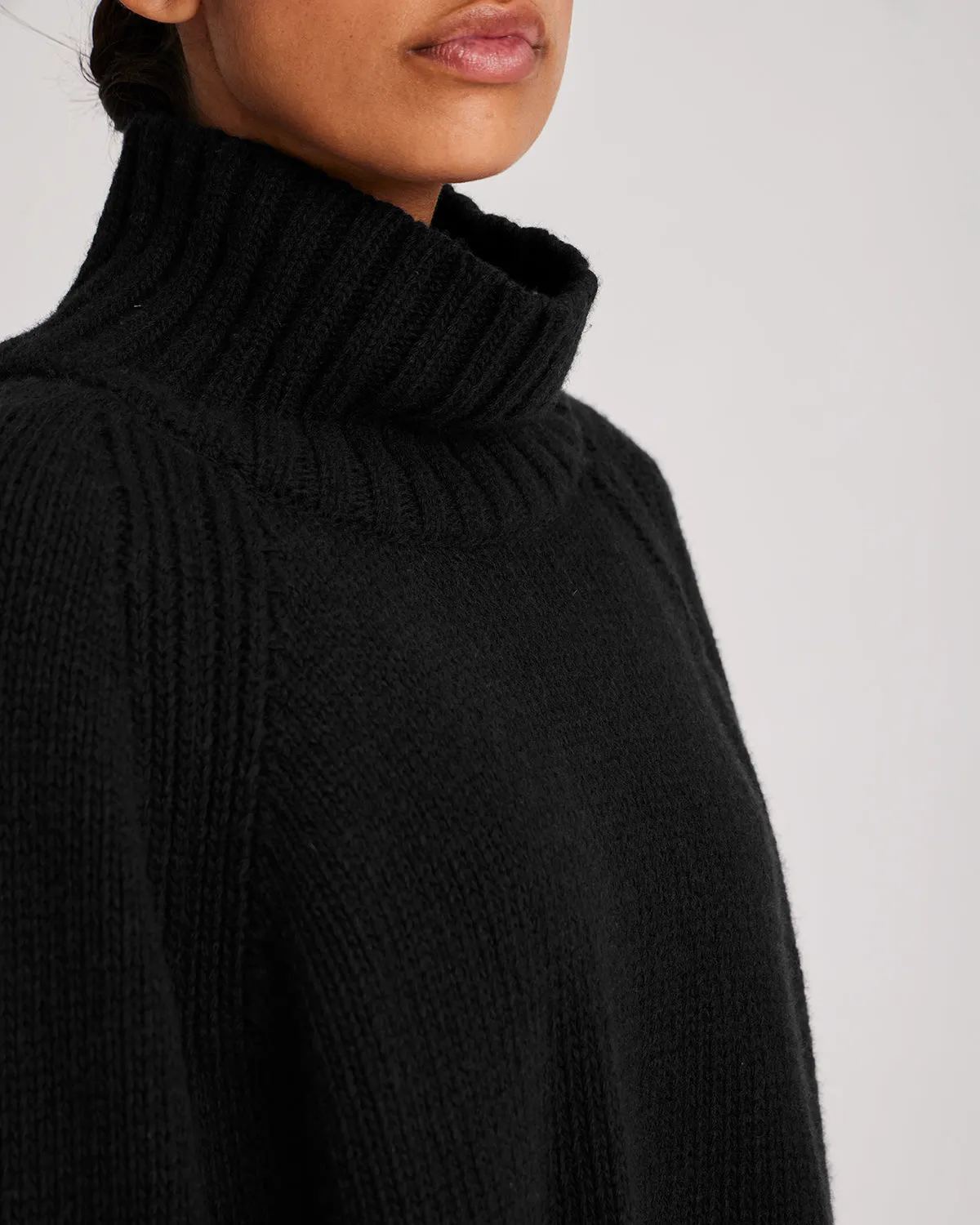 Tutte Lambswool Jumper GOTS 243975 - Black