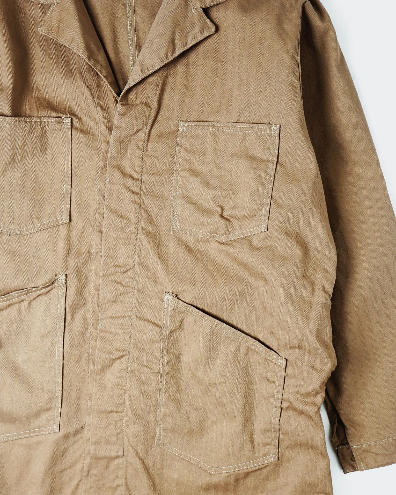 Universal Overall HBT Shop Coat / Brown
