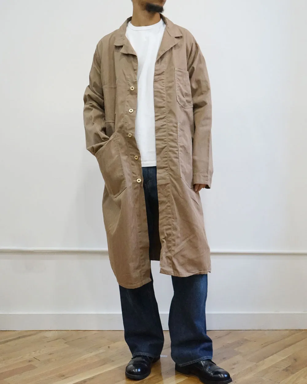 Universal Overall HBT Shop Coat / Brown