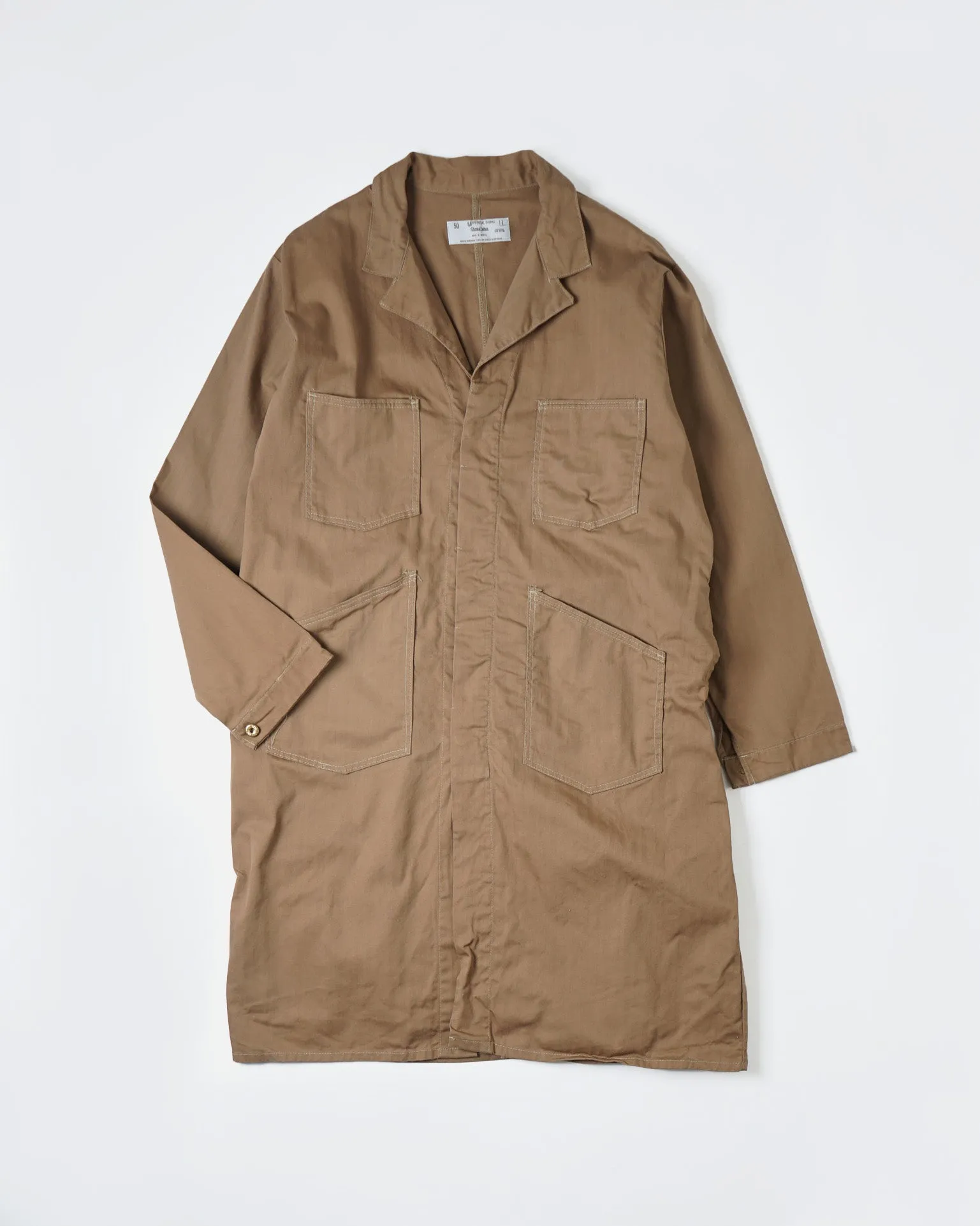 Universal Overall HBT Shop Coat / Brown