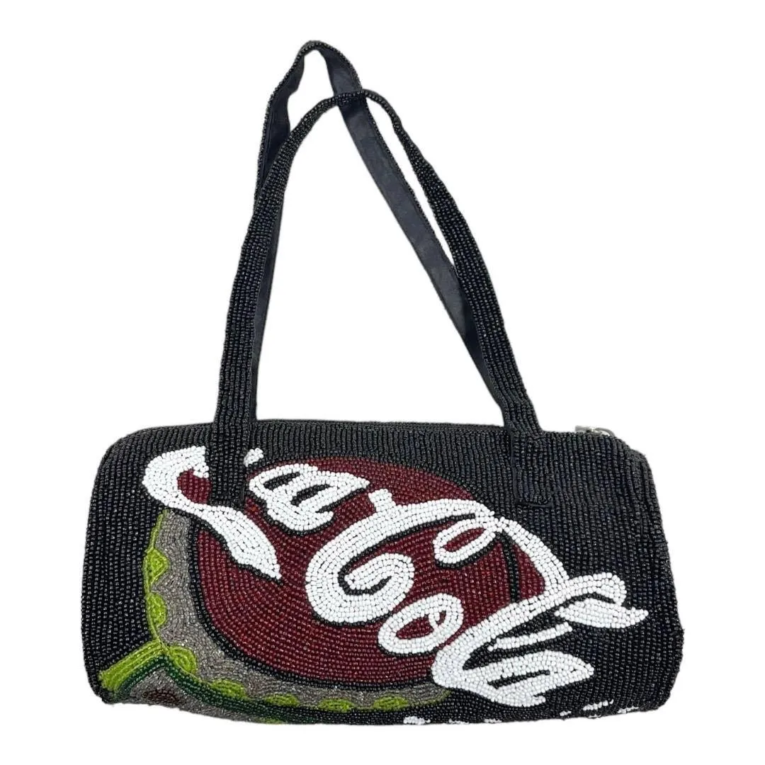Vintage 90’s Coca Cola Beaded Handbag Purse Shoulder Bag New