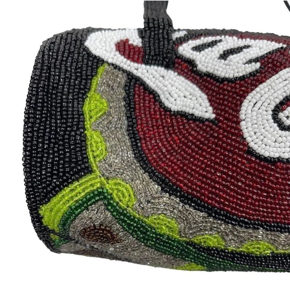 Vintage 90’s Coca Cola Beaded Handbag Purse Shoulder Bag New