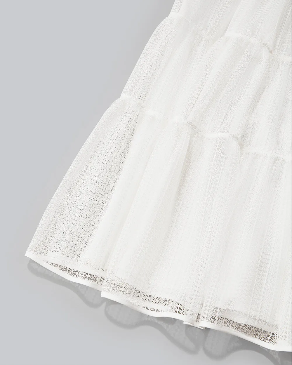 White Hanabi Skirt